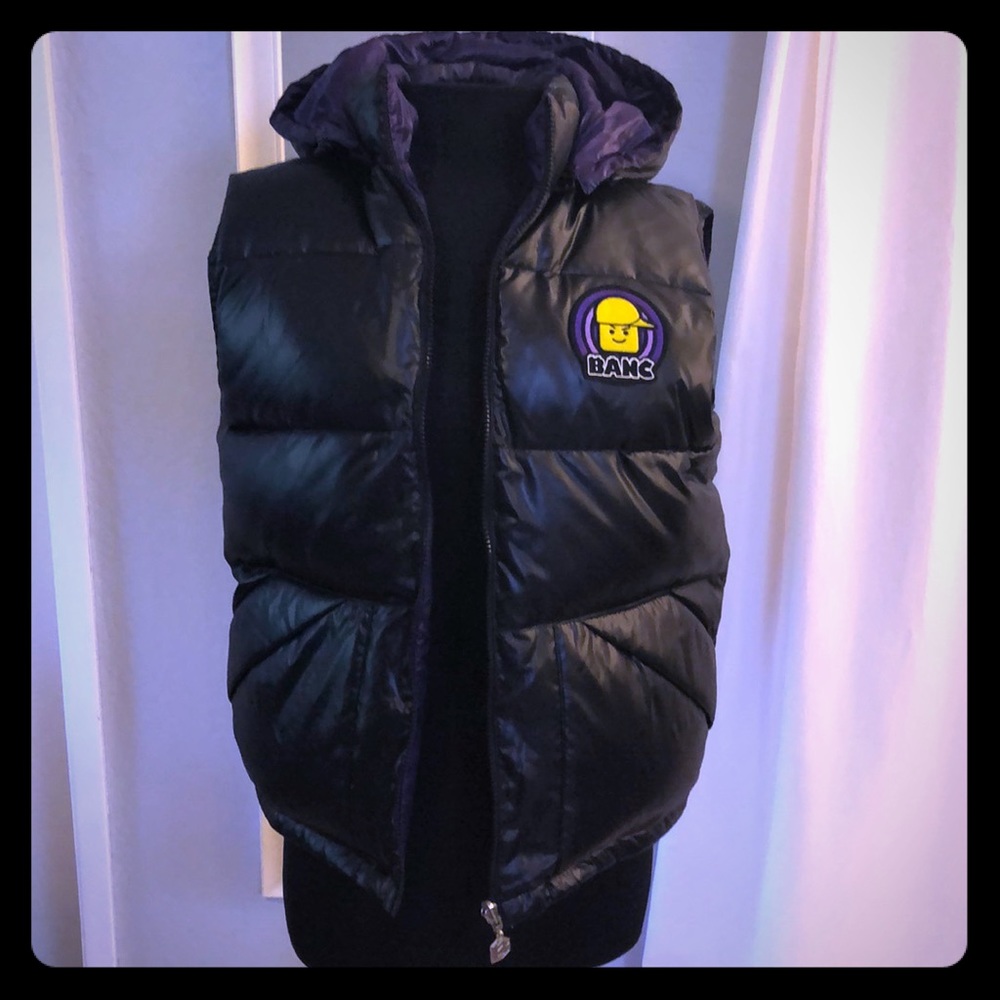 KPOP! Black Puffy Vest BANC Unisex